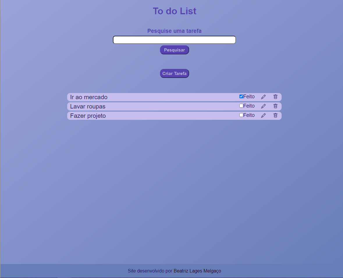 Imagem do site de lista de animes